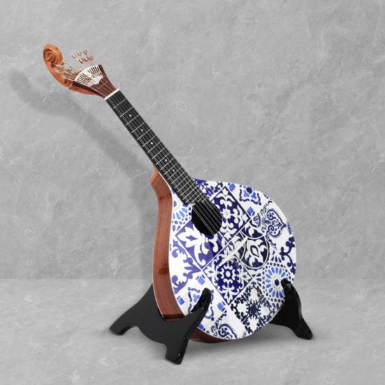 Azulejo iv portuguese guitar