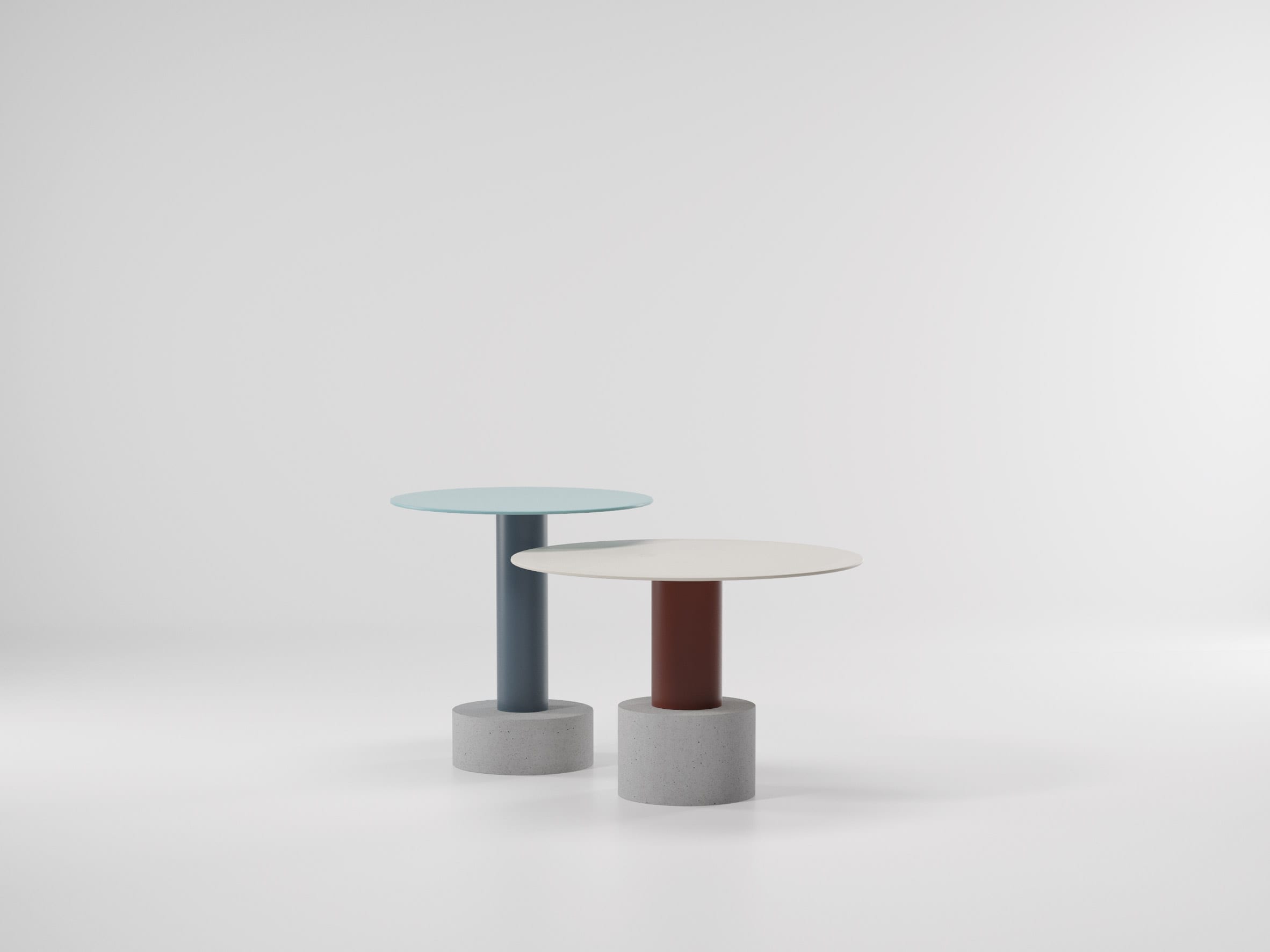 Postmodern tables by patricia urquiola for kettal
