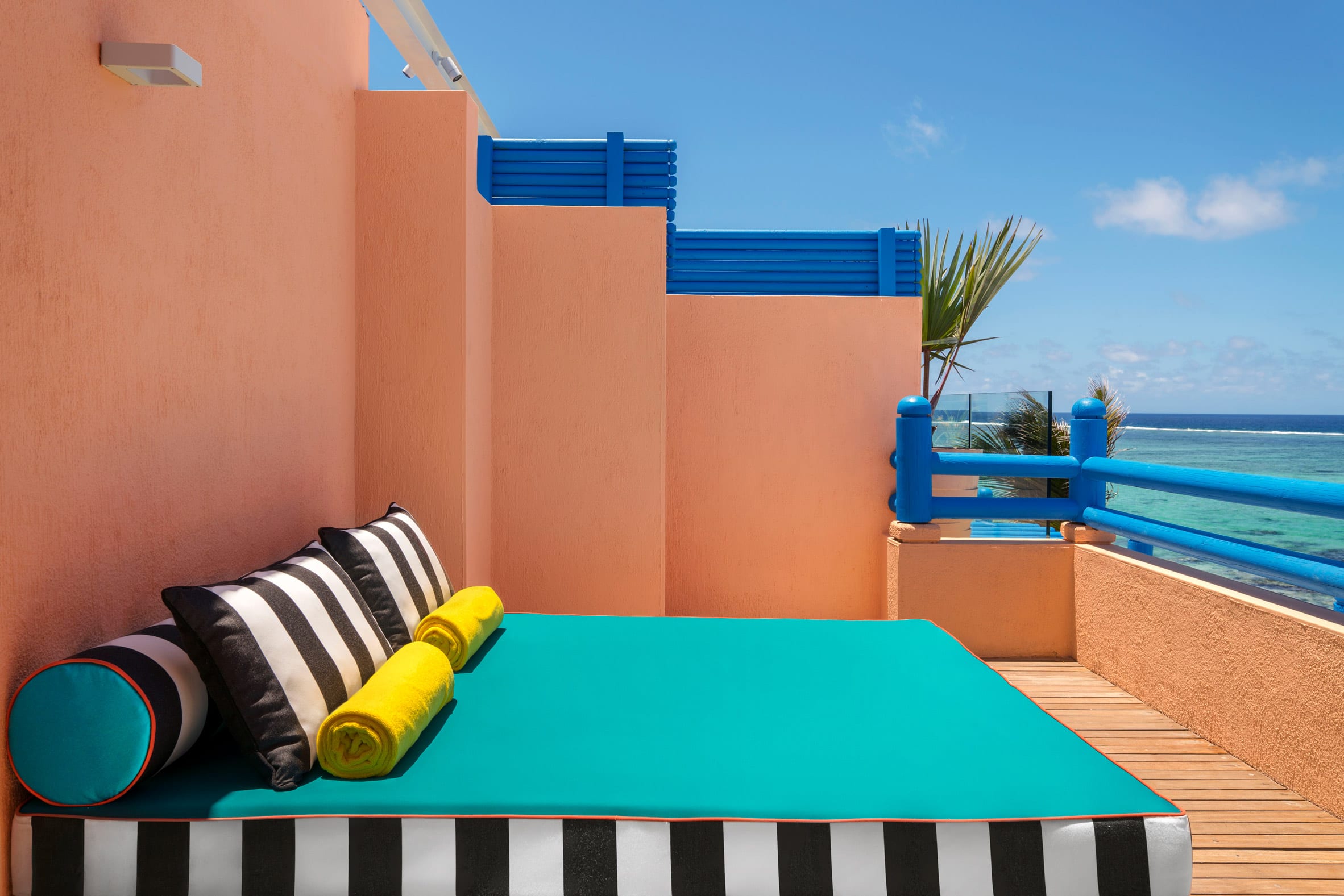 Salt palmar hotels mauritius - memphis design
