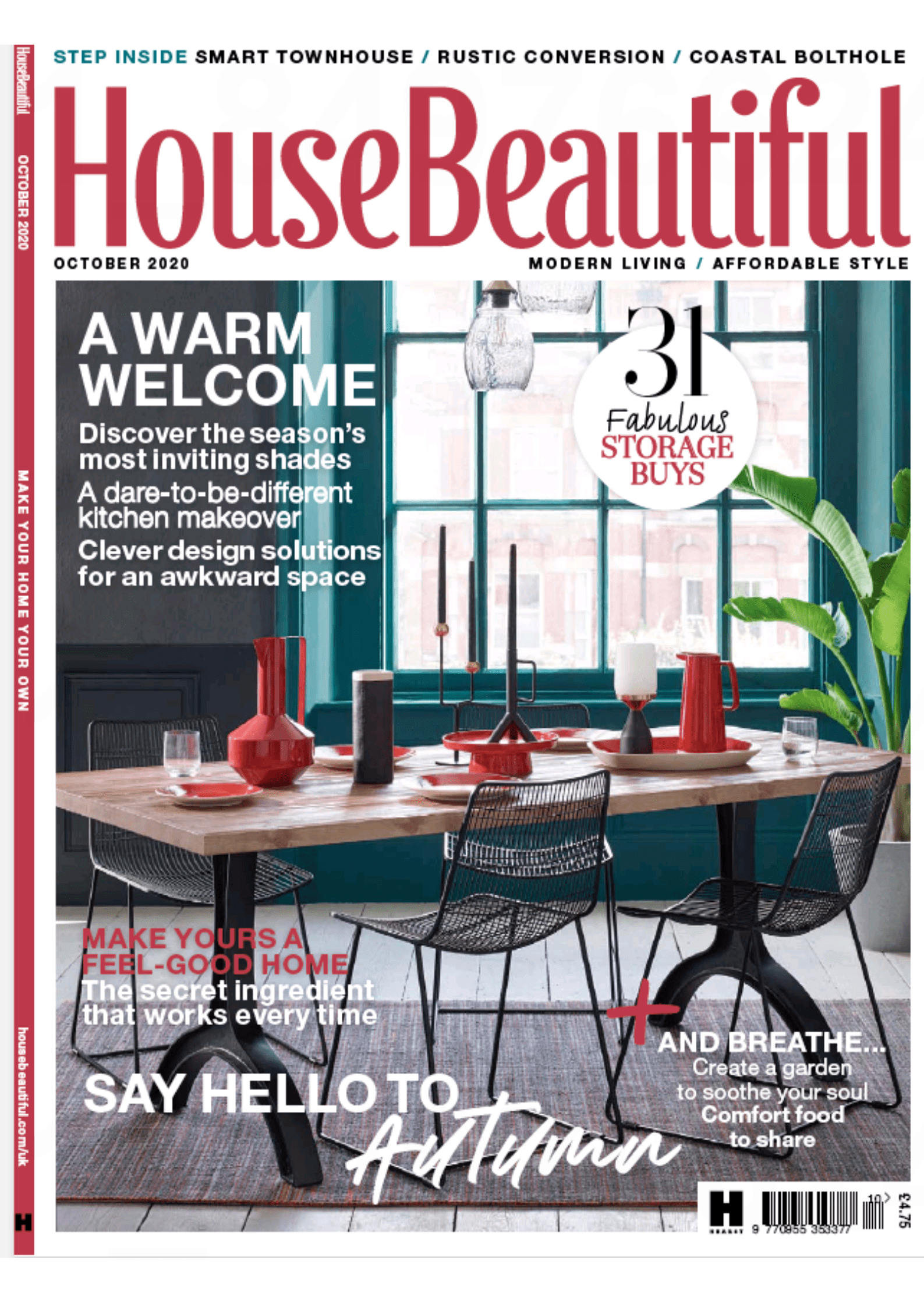 Most known interior design magazines - house beautiful
