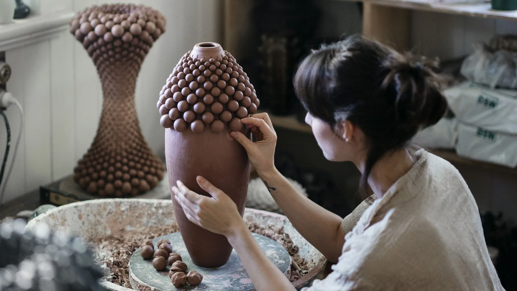 Clay for sculpting, pottery and jewellery