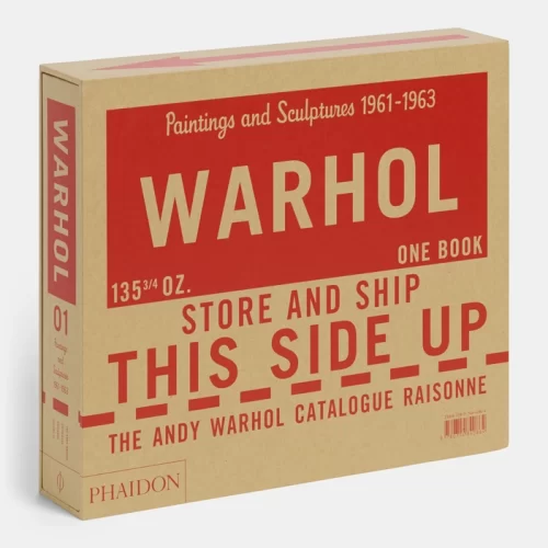 Coffee table books andy warhol catalogue