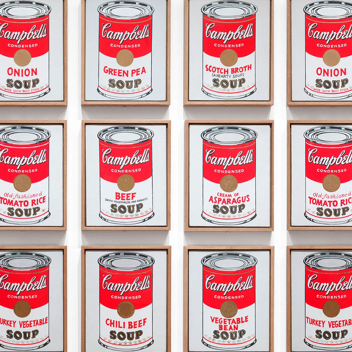 Andy warhol campbells soup can