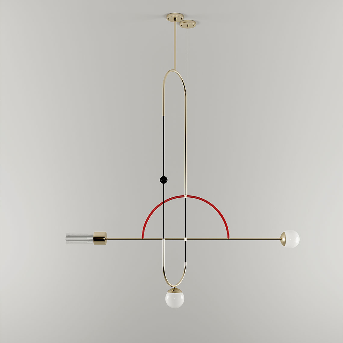 Tortona suspension lamp