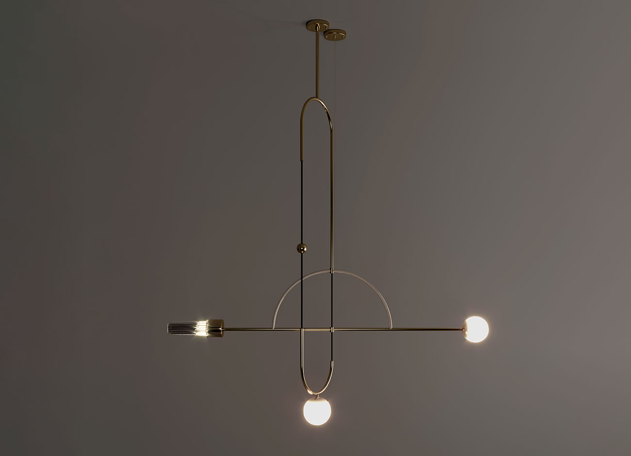 Tortona suspension lamp